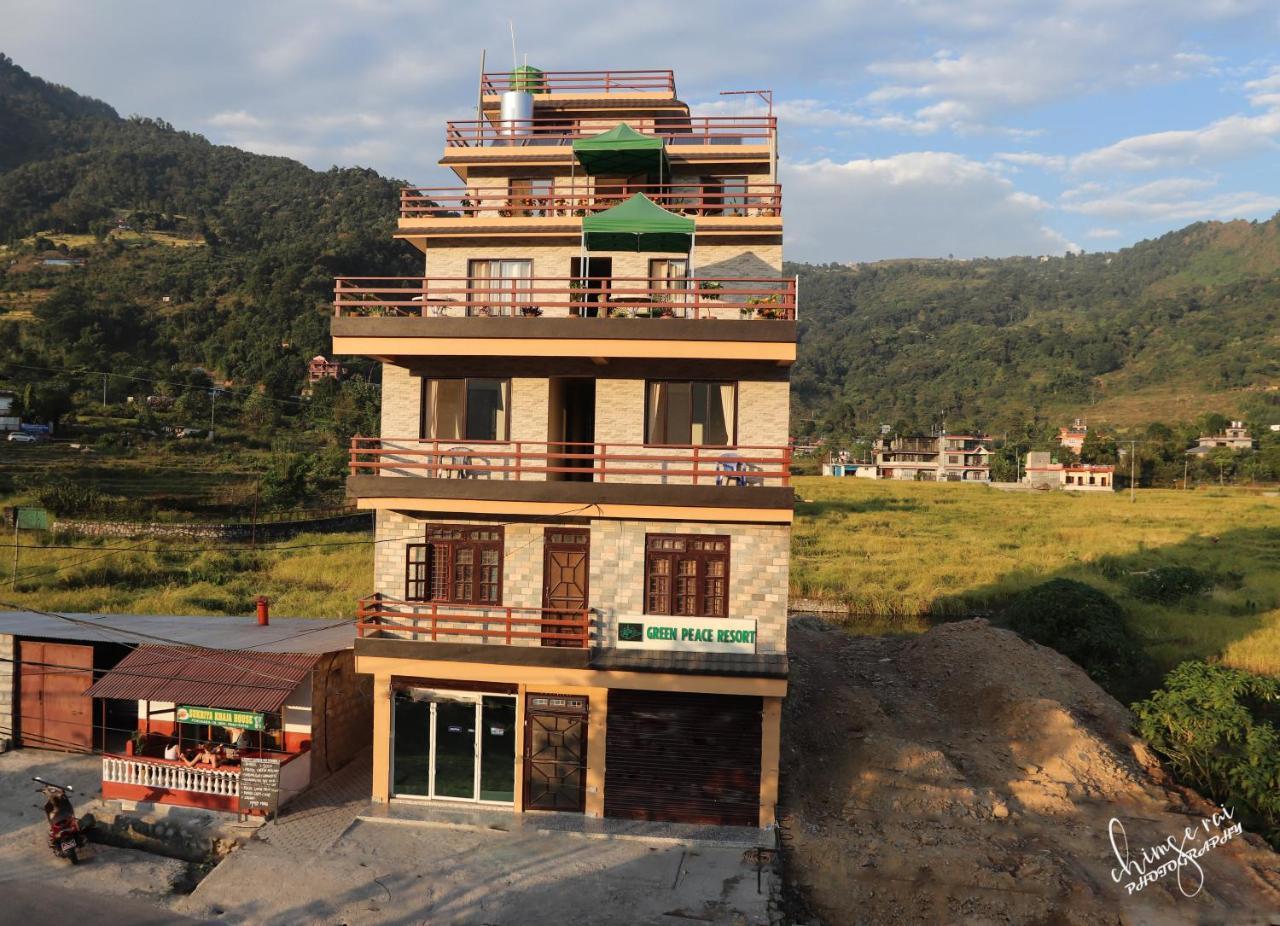 Green Peace Resort Pokhara Exterior foto