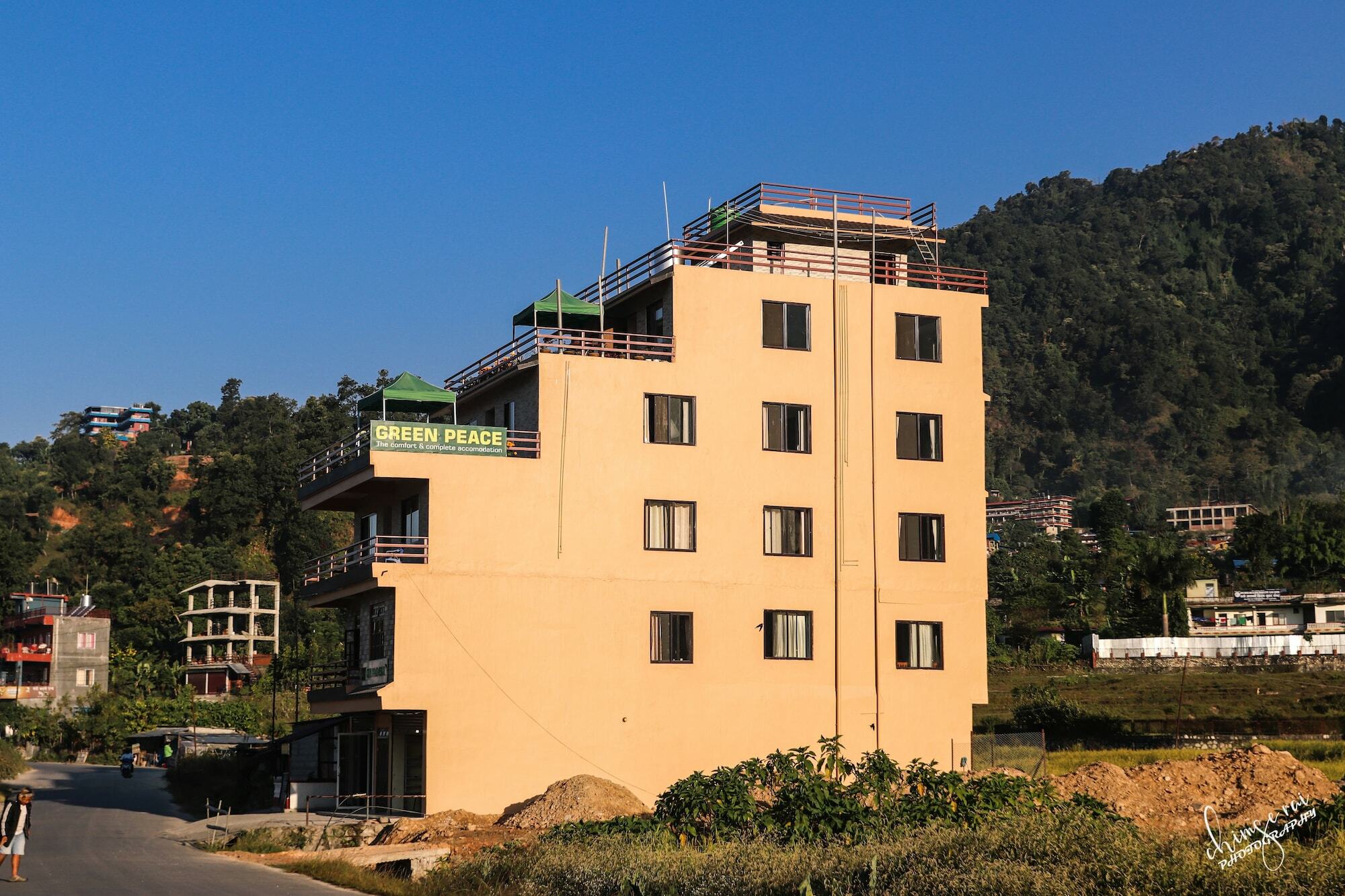 Green Peace Resort Pokhara Exterior foto